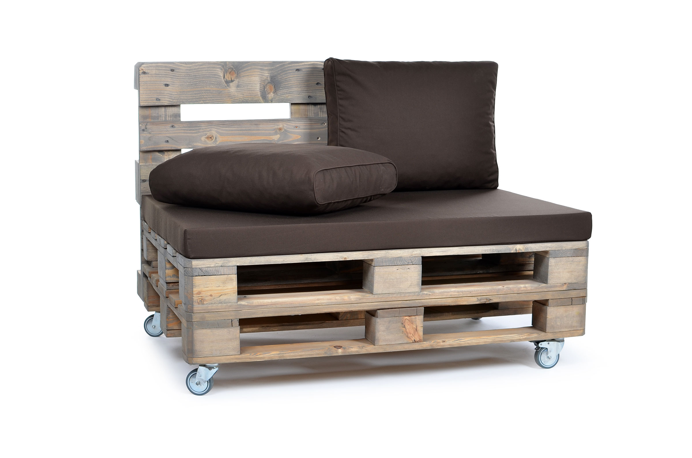 Ersatzbezug für mypado Palettenkissen Sun Uni & Stripes