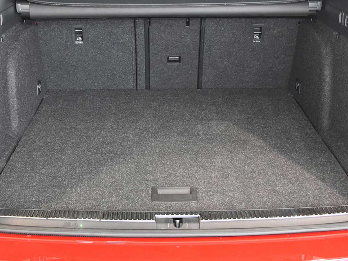 verstellbarer Ladeboden oben