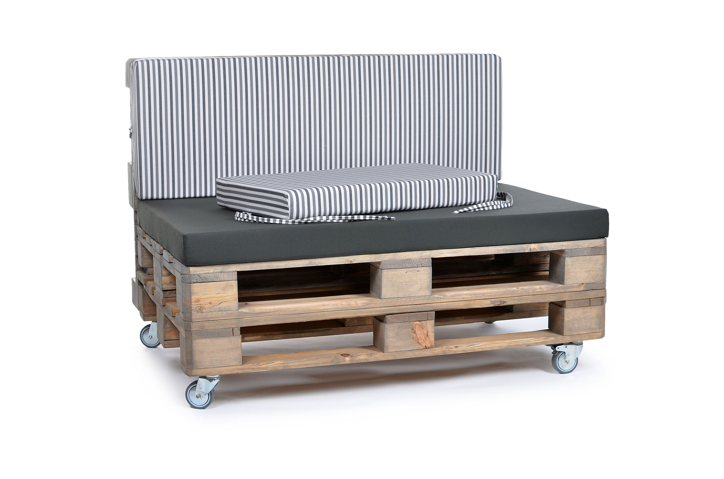 mypado Palettenseitenrückenkissen Sun Stripes