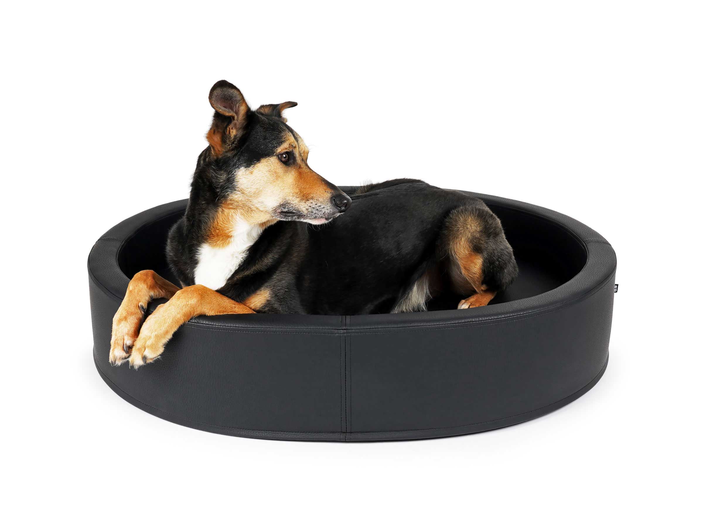 mypado London Kunstleder-Premium Hundebett