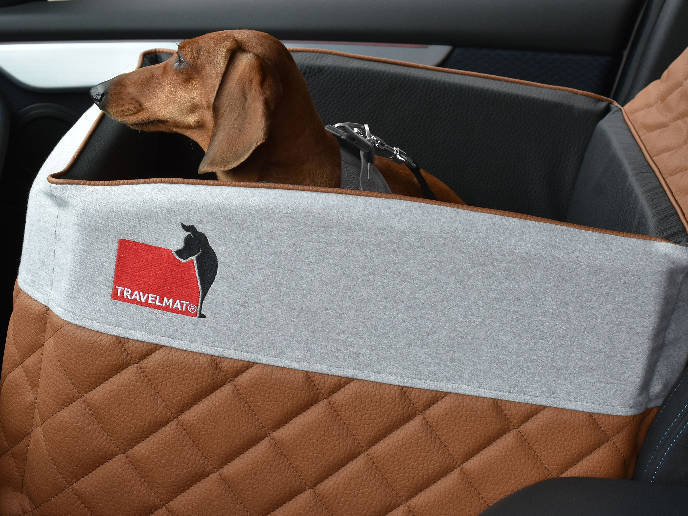 Car dog bed TRAVELMAT® ONE front seat