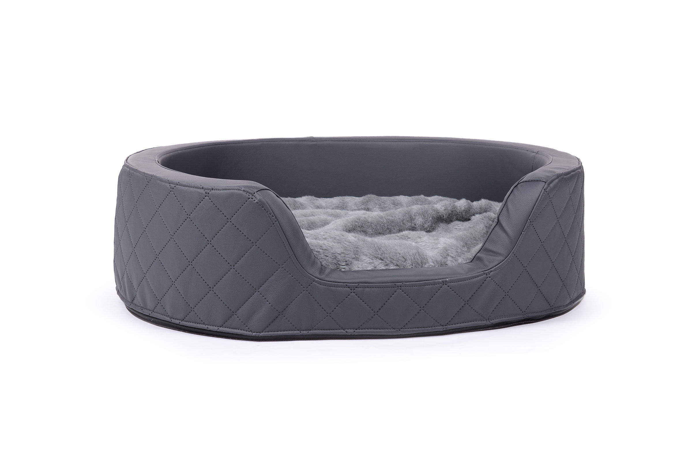 mypado London Kunstleder Hundebett