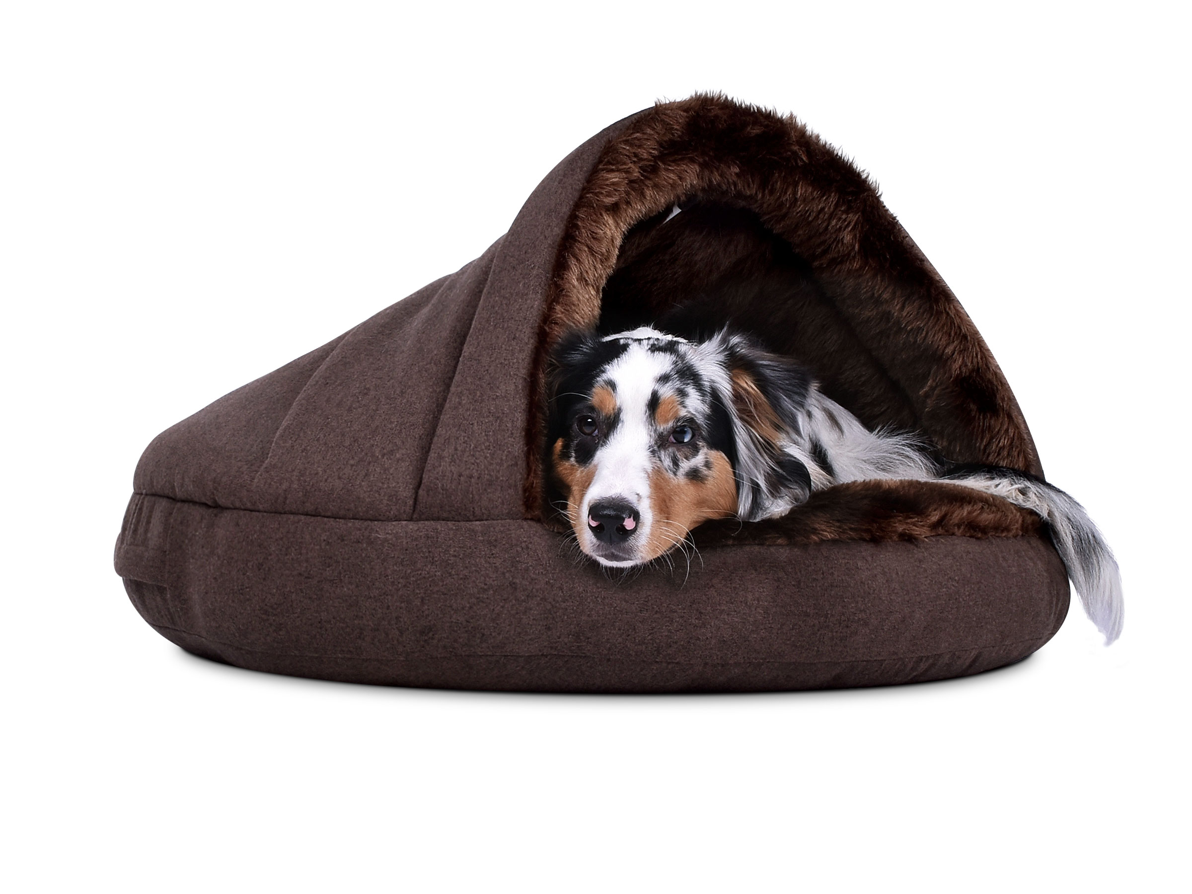 mypado Shell Fake Fur Hundehöhle