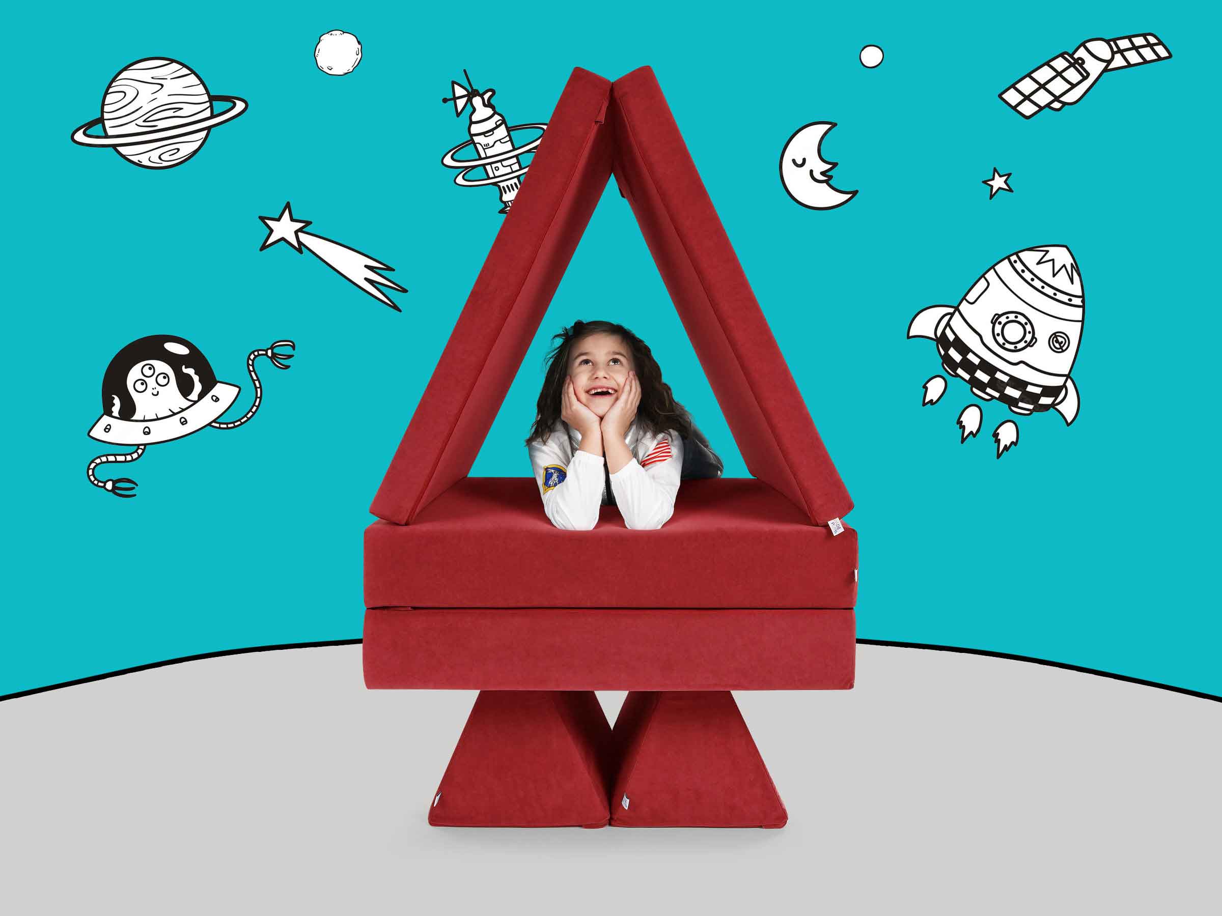 mypado PLAYme Kinderspielsofa 4-teiliges Set