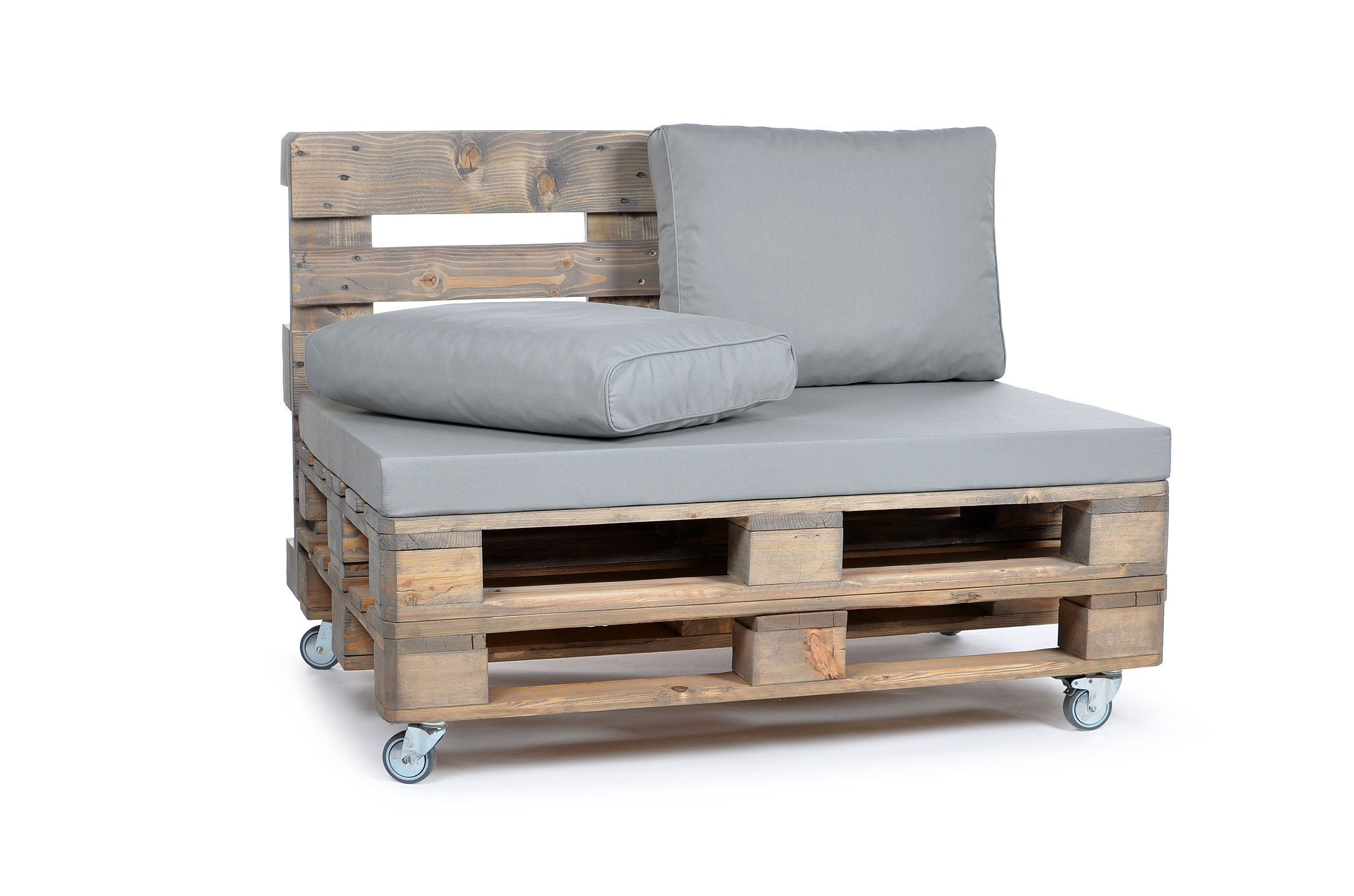 Ersatzbezug für mypado Palettenkissen Sun Uni & Stripes