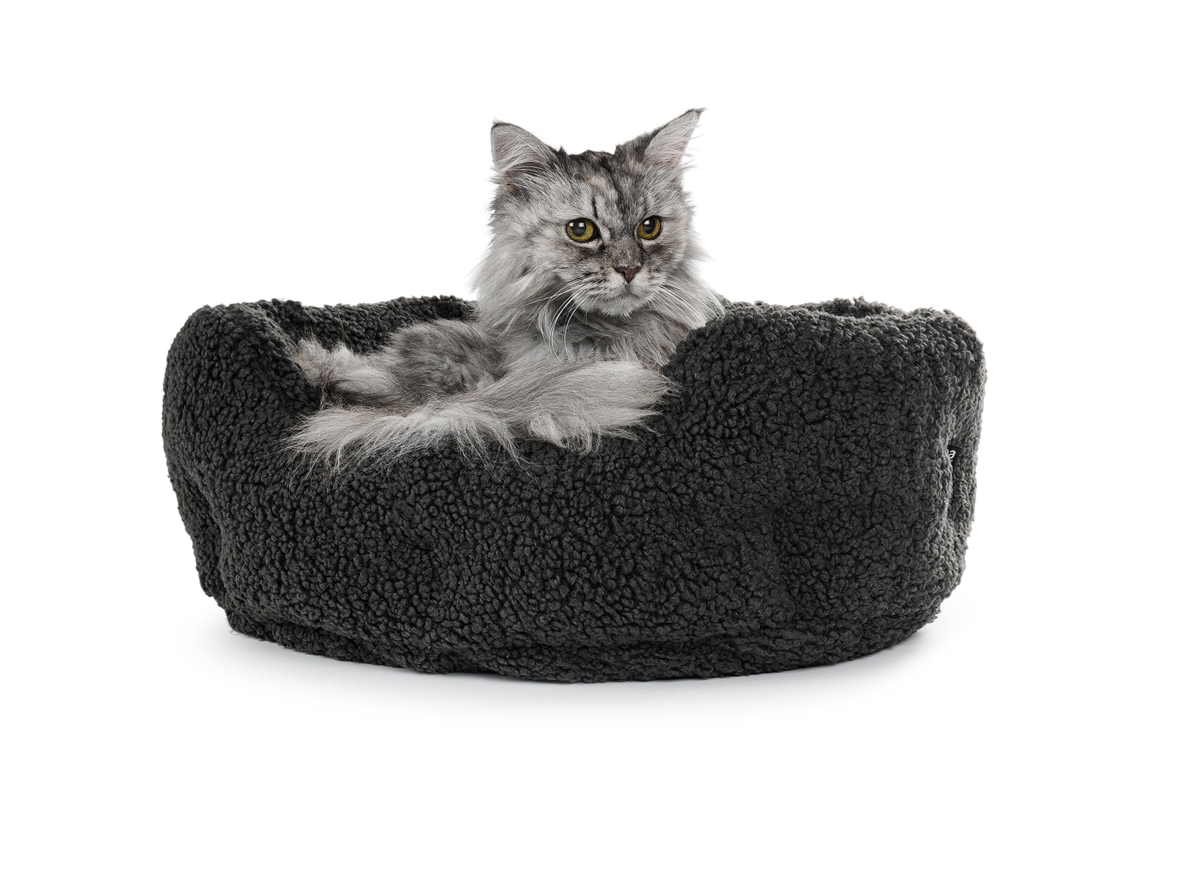 mypado Katzenbett Camino anthrazit schaffell